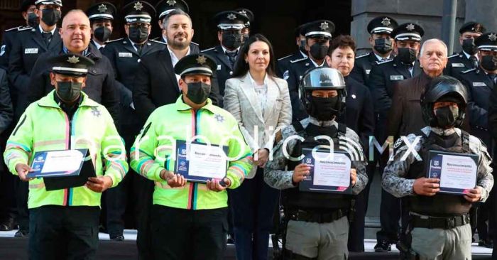 Reconoce ayuntamiento a policías por la captura de asaltantes