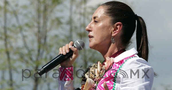 Acusa Sheinbaum guerra sucia contra López Obrador por NYT