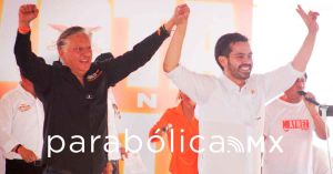 Prevé Álvarez Máynez desde Texmelucan alta votación para MC este domingo