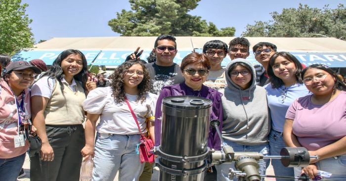 Instalaron telescopios en la BUAP para observar el eclipse solar