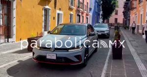 Graba Volkswagen comercial en el Centro Histórico