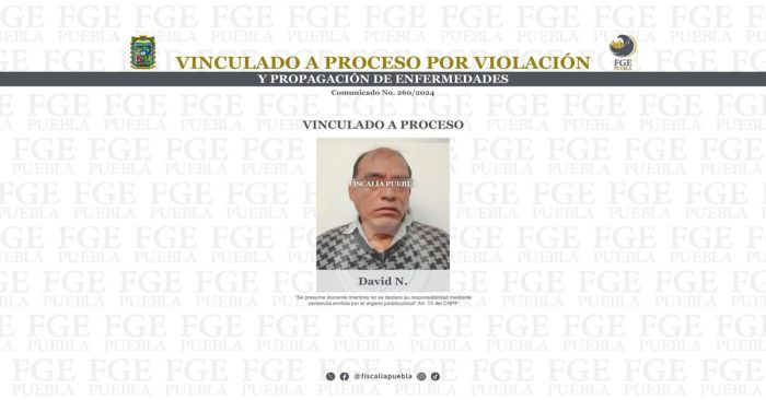 Acusan a David por violar a un adolescente en Puebla