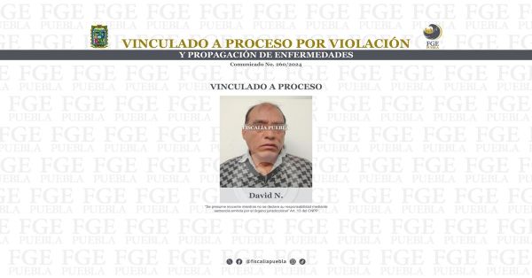 Acusan a David por violar a un adolescente en Puebla