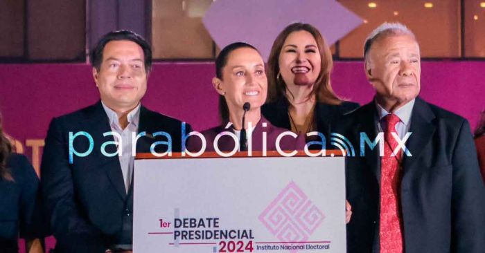 Ganamos el debate y vamos a ganar la presidencia de la Rep&uacute;blica: Sheinbaum