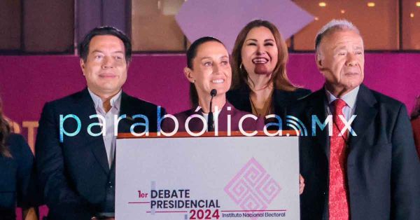 Ganamos el debate y vamos a ganar la presidencia de la Rep&uacute;blica: Sheinbaum