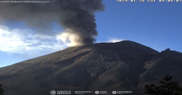 Aumenta a 164 poblanos con rinitis por ceniza del volc&aacute;n