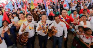 Cierra &quot;Mejor Rumbo para Puebla&quot; campaña en Cuetzalan y Zautla