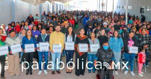 Entrega Lupita Cuautle 5 mil apoyos a familias sanandreseñas