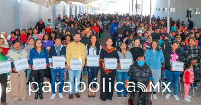 Entrega Lupita Cuautle 5 mil apoyos a familias sanandreseñas