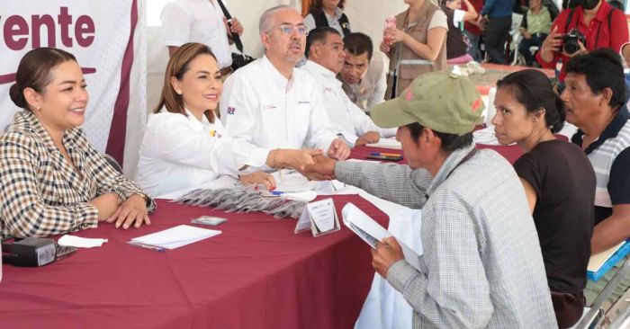 Encabeza Gaby Bonilla Jornada Incluyente en Coxcatlán