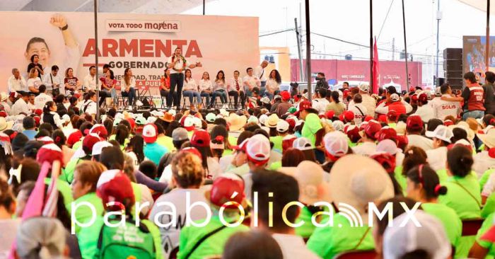 Asegura Armenta ventaja en las regiones del Izta-Popo y Sierra Norte: Morena