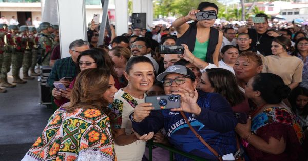 Celebran el primer aniversario del Tren Maya