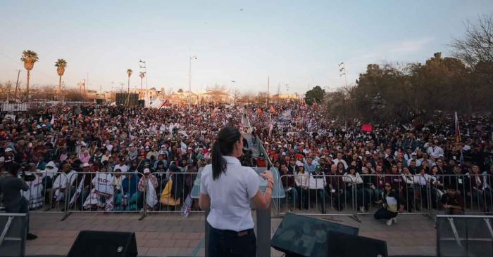 Apoyaron a Sheinbaum más de 2 millones 270 mil mexicanos en eventos