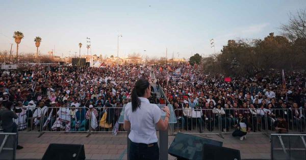 Apoyaron a Sheinbaum más de 2 millones 270 mil mexicanos en eventos