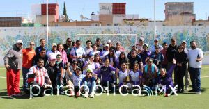 Triunfan las “Topas” de Puebla en el Primer Torneo Nacional de Futbol 5 para Mujeres Ciegas