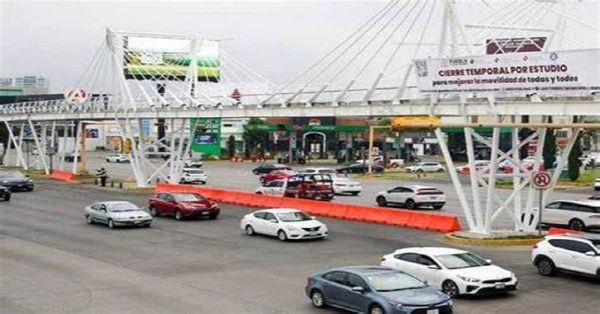 Habrá cierre temporal de los carriles centrales y laterales en Vía Atlixcáyotl