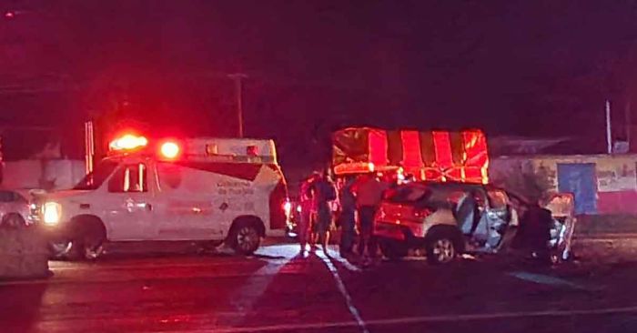 Deja tres lesionados accidente en la carretera Atlixco-Izúcar