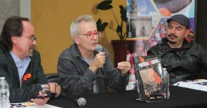 Presentan novela gráfica &quot;Pinturas de Guerra&quot;