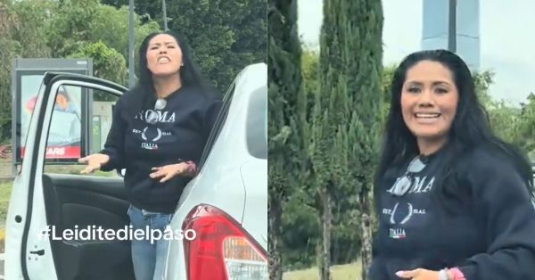 Pierde el control de su auto y se viraliza