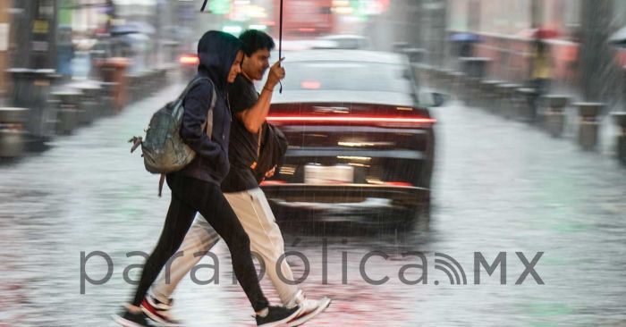 Prep&aacute;rate para la lluvia, sigue las recomendaciones: Ayuntamiento de Puebla