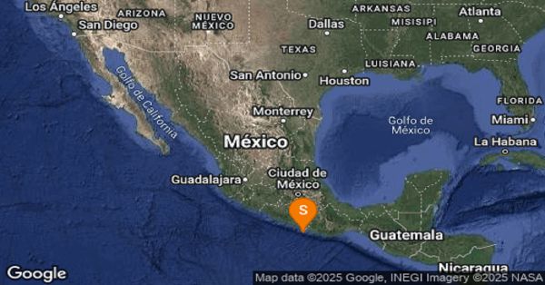 Reportan sismo de magnitud 4.9 con epicentro en Guerrero