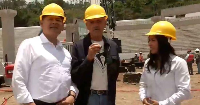 Supervisa Armenta obras de la Universidad del Deporte