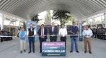 Entrega Pepe Chedraui techado escolar en la Primaria Carmen Mill&aacute;n