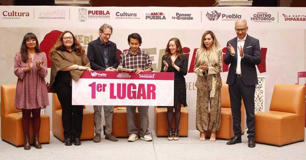 Premian a ganadores del concurso “Puebla Suena: Postales Sonoras del Centro Histórico”