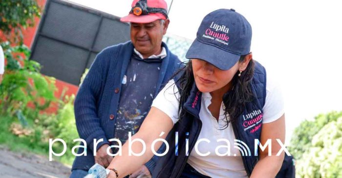 Mejora Lupita Cuautle espacios públicos con trabajo comunitario