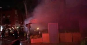 Se incendia restaurante cerca del Monumento a la Revolución en CDMX