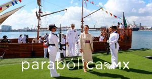 Conmemora Sheinbaum el Bicentenario de la Independencia en la Mar con un llamado a defender la soberan&iacute;a