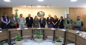 Coadyuvan el INE y el IEE con autoridades del Gobierno federal y estatal encargadas de la seguridad