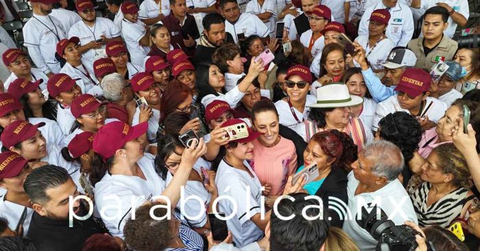 Inicia Sheinbaum su tercera gira por todo el país; promueve estrategia de salud