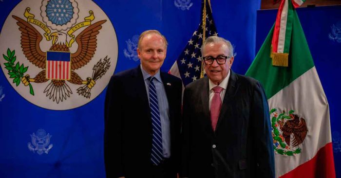 Acude Rubén Rocha conmemorar la independencia de EEUU en Hermosillo