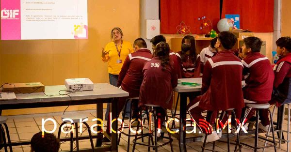 Previene DIF Puebla Capital el &quot;Cutting” en las escuelas