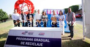 Presenta Lupita Cuautle el programa gradual de reciclaje