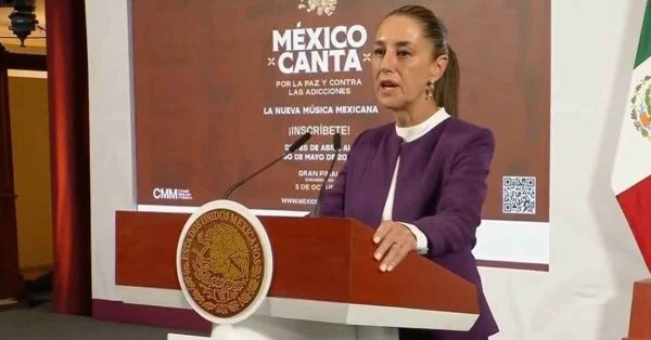 Presenta Sheinbaum iniciativa para promover música sin violencia