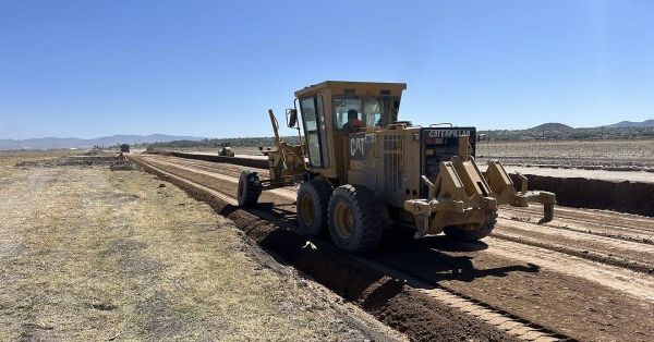 Continúan obras del Tren México-Pachuca