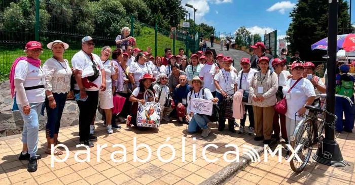 Recibe Gobierno de Cholula a visitantes del programa Colibr&iacute; de Plata