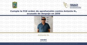 Detienen a Antonio N., integrante de la 28 de octubre