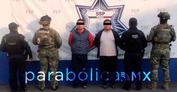 Aseguran SSP y SEMAR una pipa y detienen a dos huachigaseros