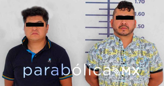 Caen dos presuntos responsables de robo agravado y secuestro exprés en San Andrés Cholula
