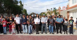 Inaugura Ariadna Ayala pavimentaci&oacute;n de calle en Lomas de Axocopan
