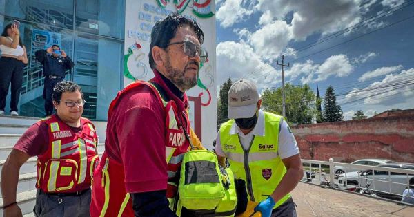 Realizan en Cuautlancingo Segundo Simulacro Nacional 2025