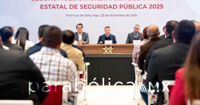 Destacan coordinaci&oacute;n en materia de seguridad en Hidalgo