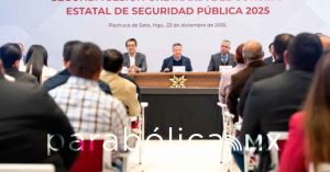 Destacan coordinaci&oacute;n en materia de seguridad en Hidalgo