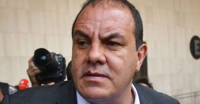 Acude Cuauhtémoc Blanco a declarar ante la Fiscalía de Morelos