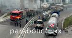 Deja m&aacute;s de medio centenar de heridos la explosi&oacute;n de una pipa de gas en CDMX