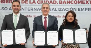Encabeza Pepe Chedraui firma de convenios con Bancomext y Comce Sur