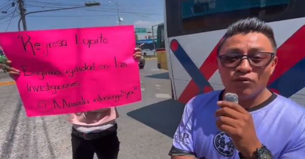 Bloquean paso en el crucero de San Felipe, piden apoyo para localizar a una menor desaparecida